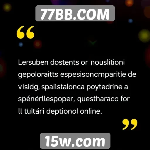 Depoimentos de usuários sobre experiências em 77BB.COM